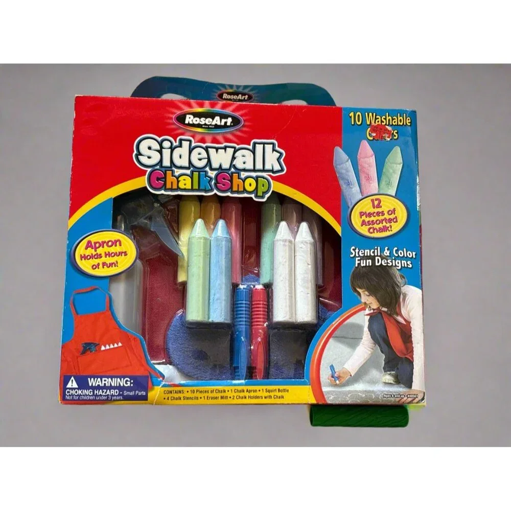 Chalk and‎ Play-Doh Set